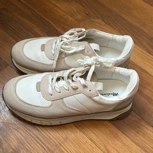Madewell leather sneakers size 8.5 gently used